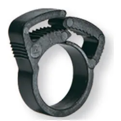 Fascette stringitubo ad incastro 10 pz (16mm) RAINJET Nero 91096