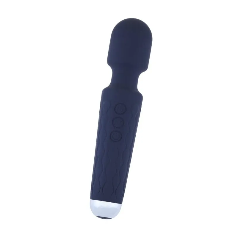 Bacchetta vibrante Hugbox e vibratore femminile 160 programmi Nero