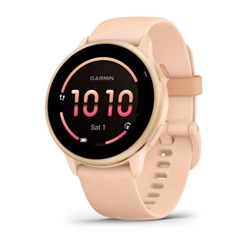 Garmin vívoactive 6 GPS NFC Bluetooth WiFi 42mm AMOLED Rosa 8GB Resistente Acqua 5ATM SpO2