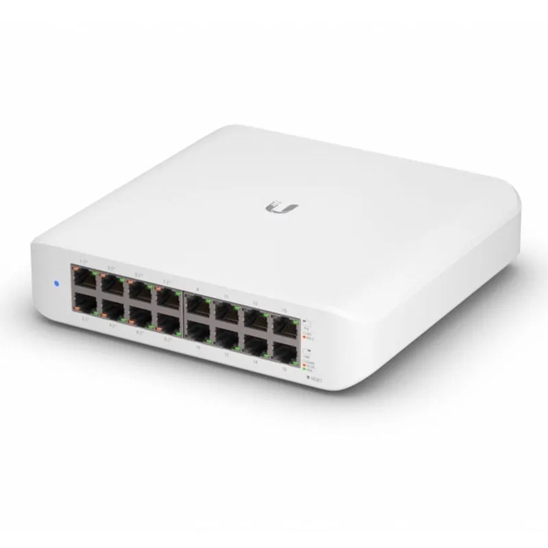 Ubiquiti UniFi Switch Lite 16 PoE L2 Gigabit Ethernet (10/100/1000) Supporto Power over Ethernet (PoE) Bianco