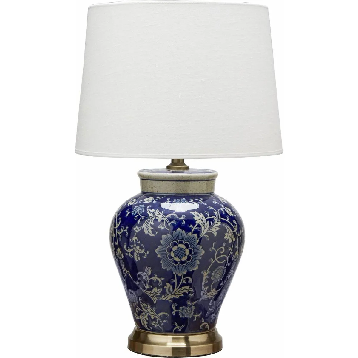 PR Home Lampada da tavolo Fang Hong; 58x35x58 cm (LxLxH); blu