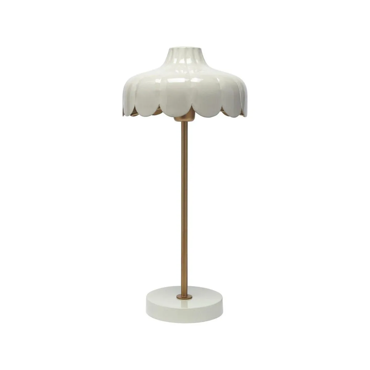 PR Home Lampada da tavolo Wells; 50x24x50 cm (LxLxH); beige