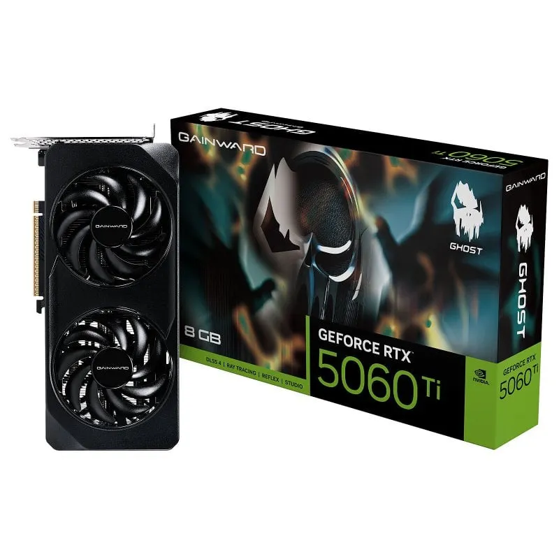 Gainward GeForce RTX 5060 Ti Ghost OC NVIDIA 8 GB GDDR7