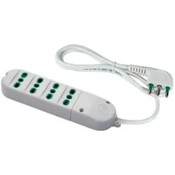 Multipresa tavolo 4P 10/16A FIDO Bianco 41020