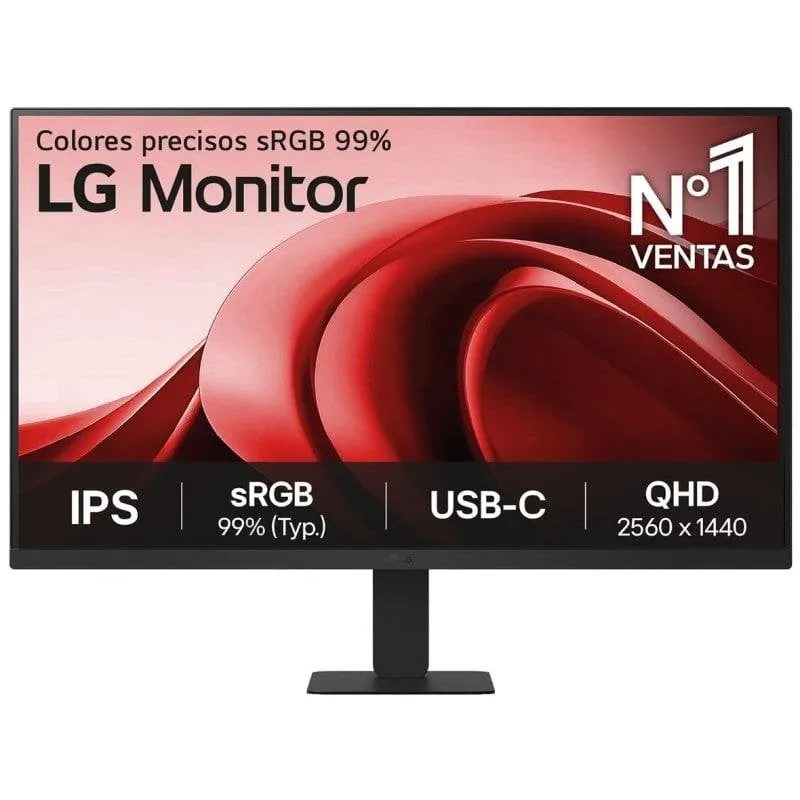 Monitor PC LG 27U631A-B 27" QHD 100Hz IPS USB-C 5ms Cornici UltraSottili