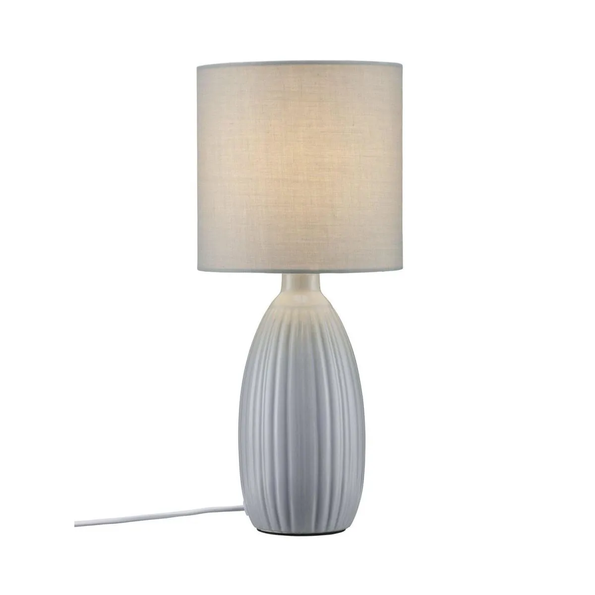 PR Home Lampada da tavolo Uno; 37x16x37 cm (LxLxH); grigio