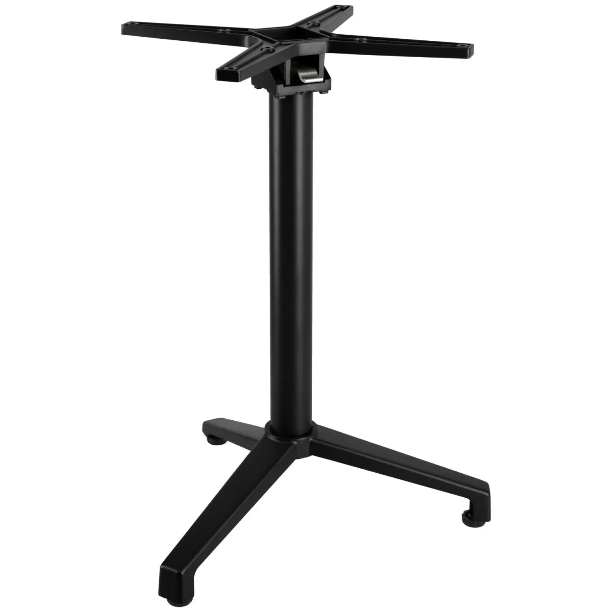 VEGA Base tavolo Taipa pieghevole a tre gambe; 52x52x72 cm (LxLxH); nero