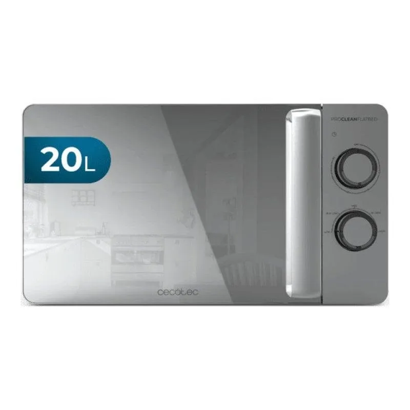 Microonde Cecotec Proclean 3060 Flatbed 20L 700W MirrorDoor 3DWave