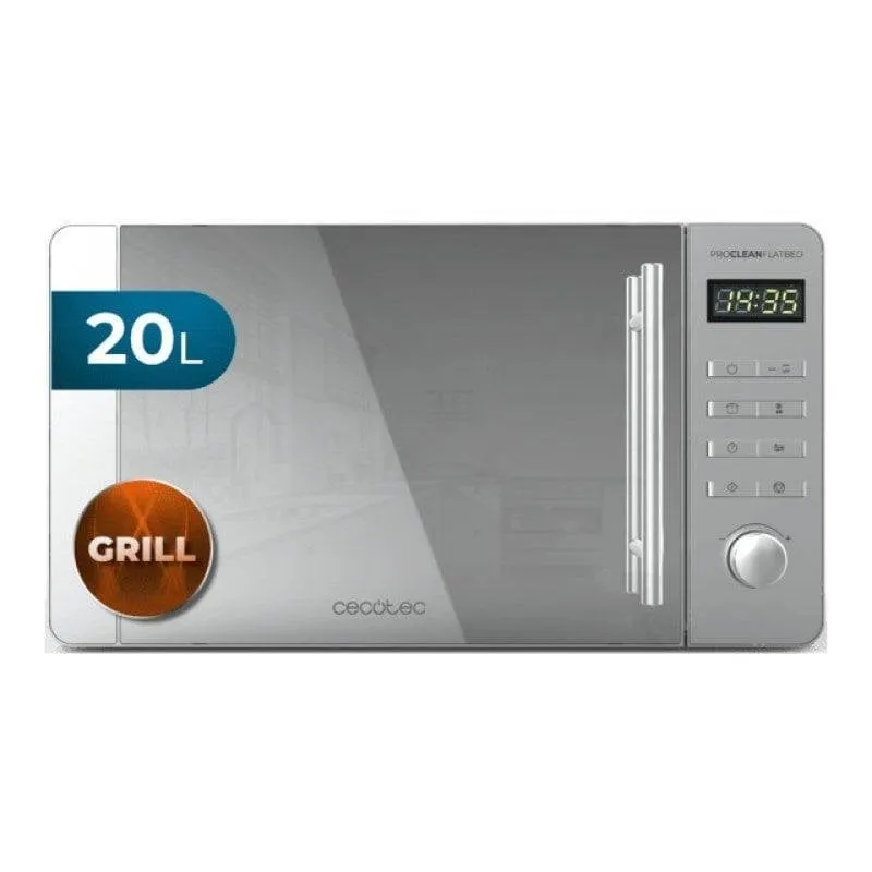Microonde Cecotec Proclean 5120 20L 700W Grill Halogeno Digital MirrorDoor