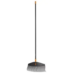Scopa foglie fissa large con manico alluminio (52x171cm) SOLID Nero 1003465