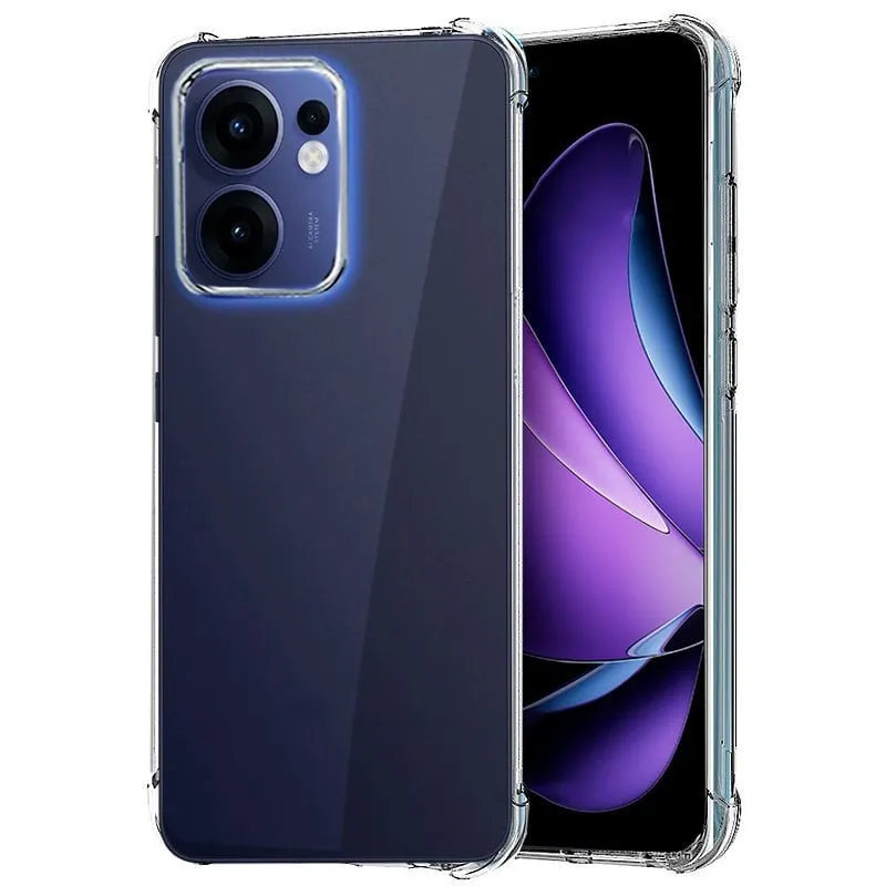 Custodia antiurto trasparente per Realme C75