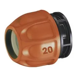 Tappo tubo irrigazione fine linea per tubo PE ( 16,6 - 20 mm ) RAINJET 90327