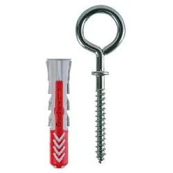 Set tasselli bimateriale con occhiolo chiuso (6mm) Duopower 6 C 3 K ( 6 pz) 537632