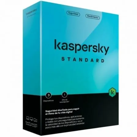 Kaspersky Standard Antivirus 3 Dispositivi 1 Anno Sicurezza Avanzata PC/Mac/Android/iOS