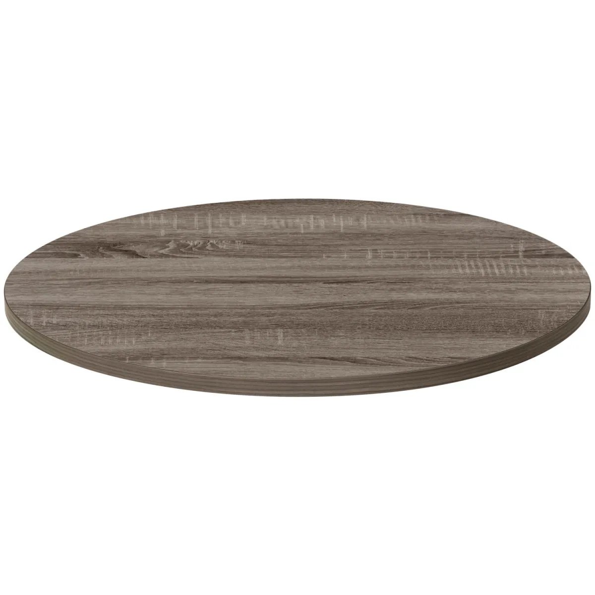 PULSIVA Piano tavolo Solona rotondo; 60 cm (Ø); quercia; rotonda