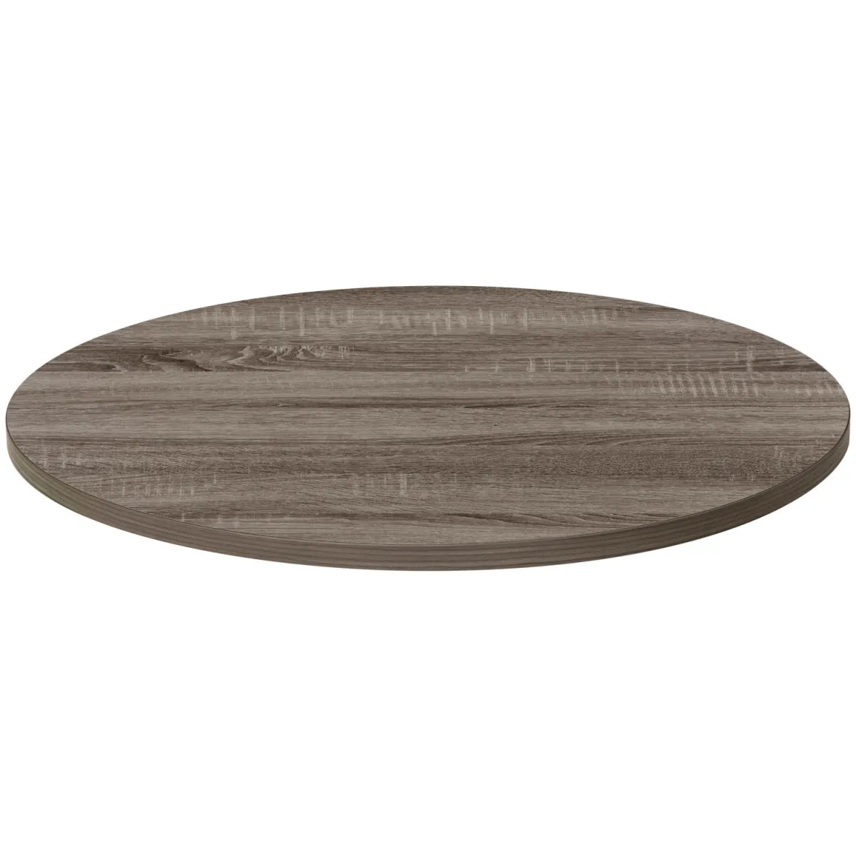 PULSIVA Piano tavolo Solona rotondo; 80 cm (Ø); quercia; rotonda