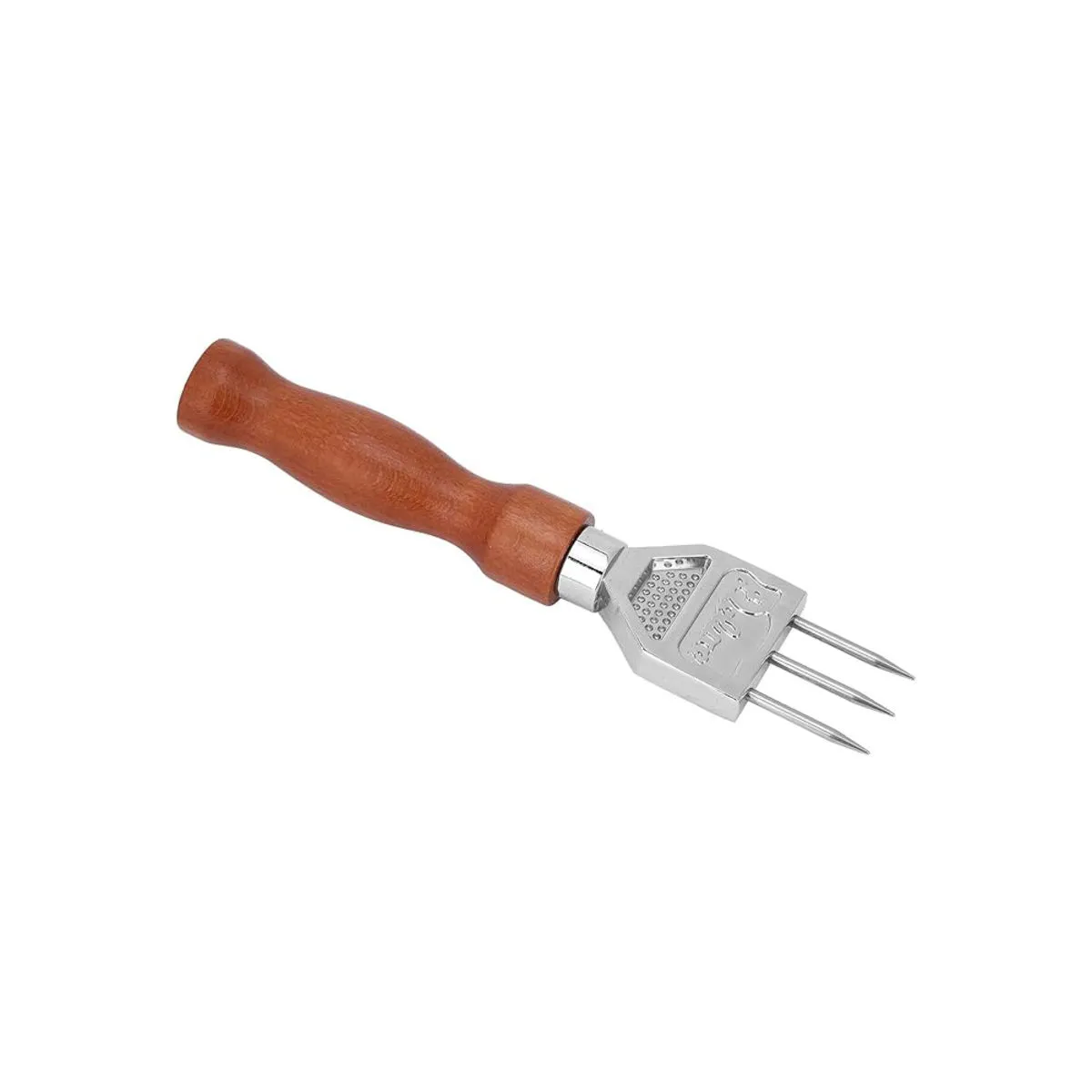 Stalgast Rompighiaccio da bar, 3 punte, acciaio inossidabile e legno, L. 176 mm; 17.6x3.6 cm (LxL); multicolore