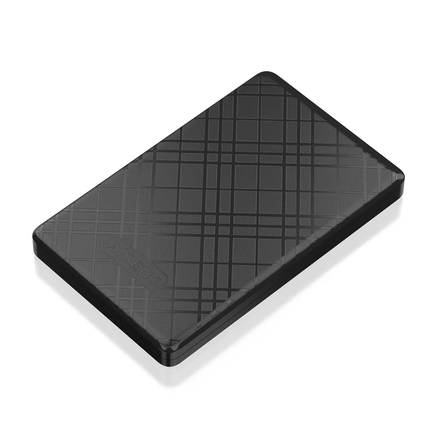 Aisens ASE-2522B Case esterno per SSD/HDD 2,5" SATA USB 3.0/3.1 Nero 9,5 mm