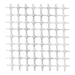 Rete maglie quadre (1x50mt) materiale plastico QUADRA Bianco 62345501
