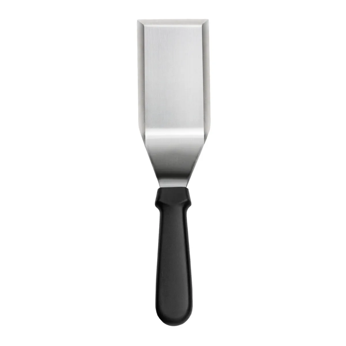Stalgast Spatola da cucina in acciaio inossidabile, manico in plastica nera, L. 118 mm; 17.4x7.1 cm (LxP); multicolore