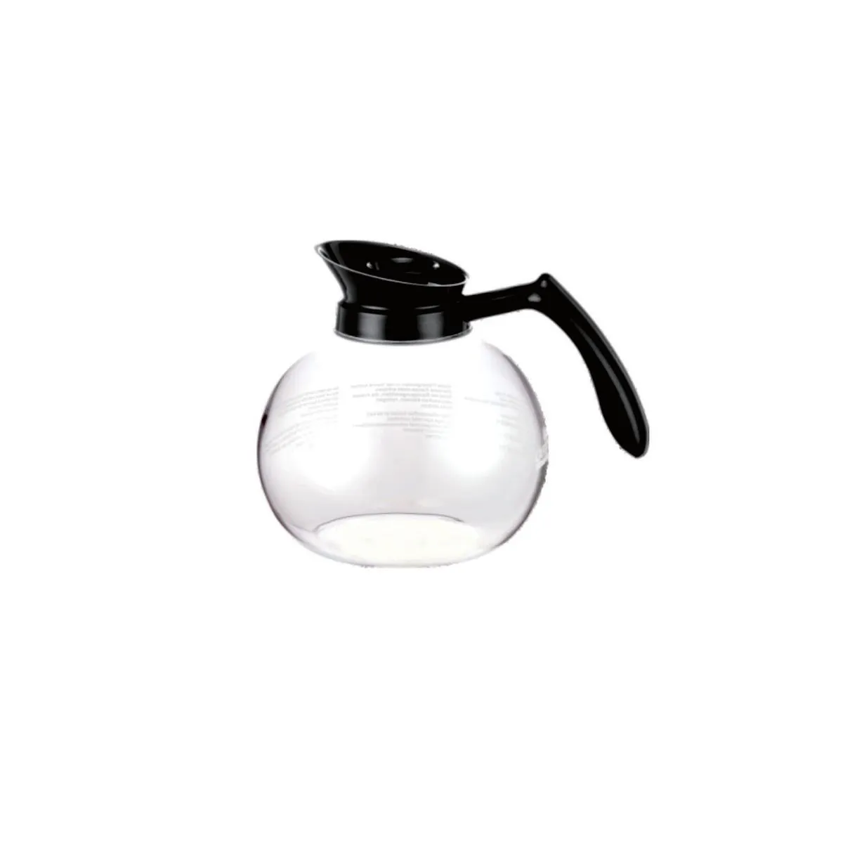 Stalgast Caraffa di ricambio per macchina da caffè con filtro , 1,8 l; trasparente/nero