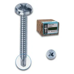 Viti autoperforanti-filettanti metallo 200 pz (4,8x32mm) Zincato DXADHC480320C8C