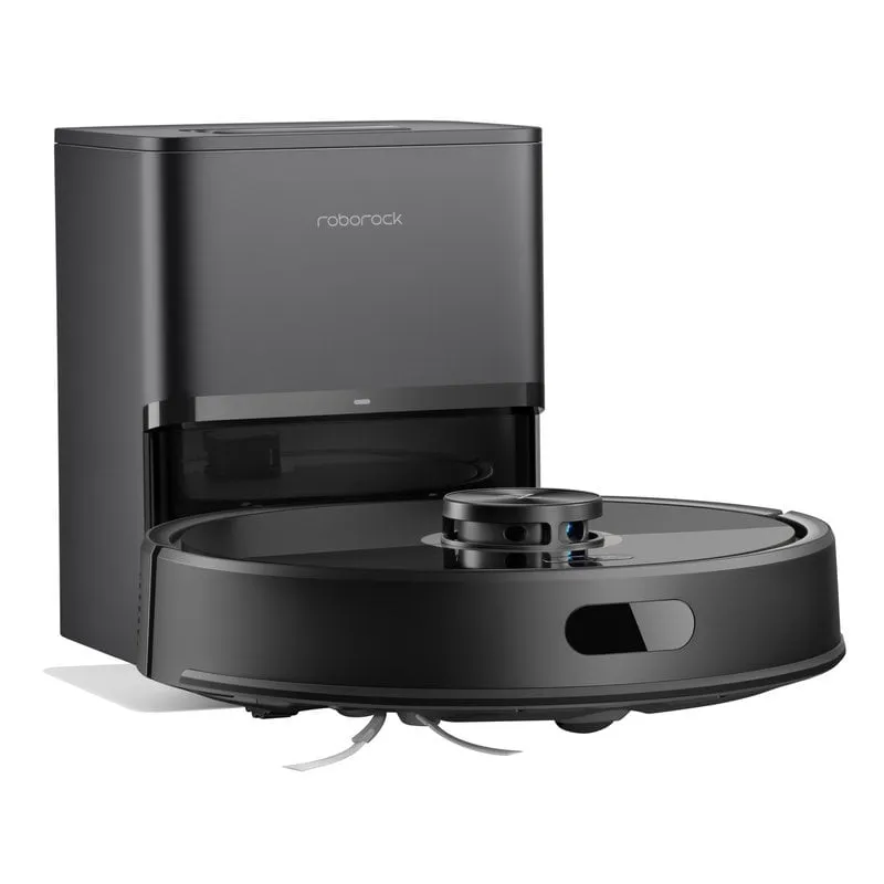 Roborock Q7TF+ Roborock Robot Aspirapolvere con Base Autosvuotante, Nero