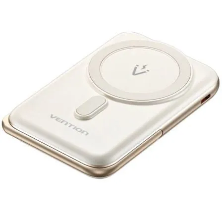 Powerbank Vention FHNW0 10000mAh 20W Wireless Magnetico Bianco