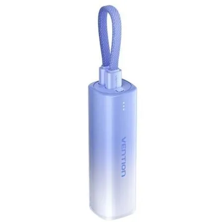 Powerbank Vention FHWL0 5000mAh 20W Wireless USB-C Lightning Blu