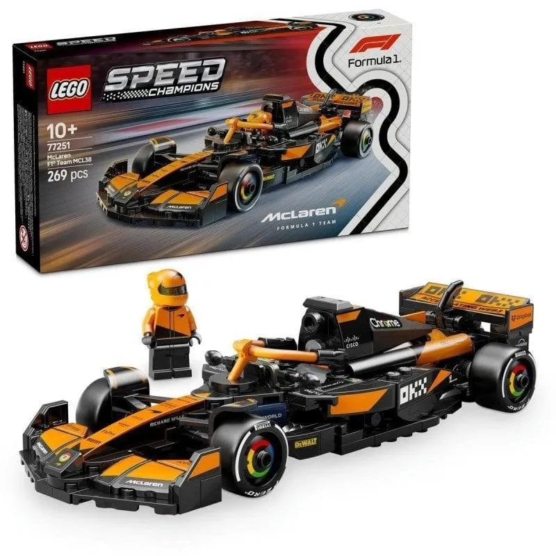 LEGO Speed Champions McLaren F1 Team MCL38 77251 269 pezzi