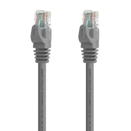 Cavo di rete AISENS A145-0329 RJ45 Cat6A 5 m Grigio 100% rame LSZH AWG24