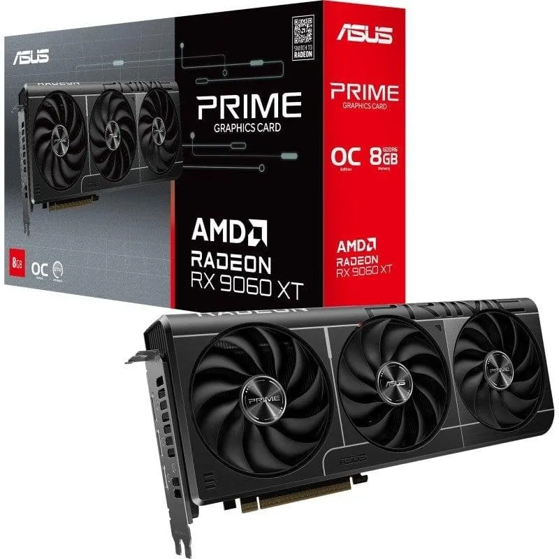 Scheda Grafica ASUS Radeon RX 9060 XT OC 8GB GDDR6 FSR 4