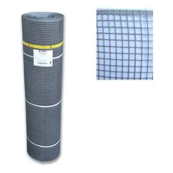 Rete maglie quadre (1x50mt) materiale plastico QUADRA Argento 62345502