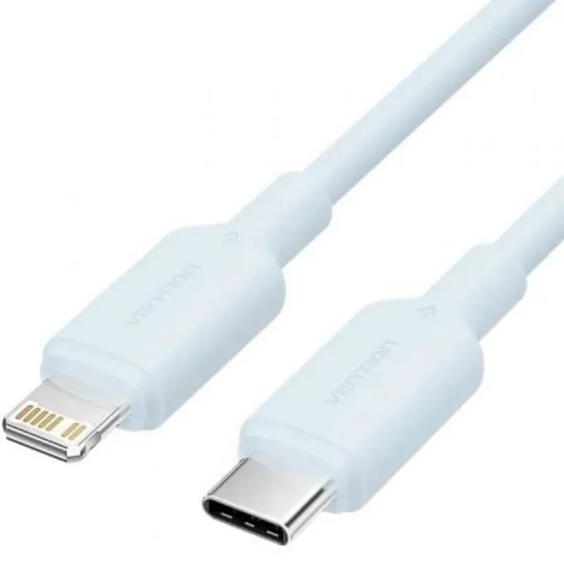 Cavo Vention LAKSH USB-C a Lightning 2 m 27W 3A blu 480Mbps nichelato