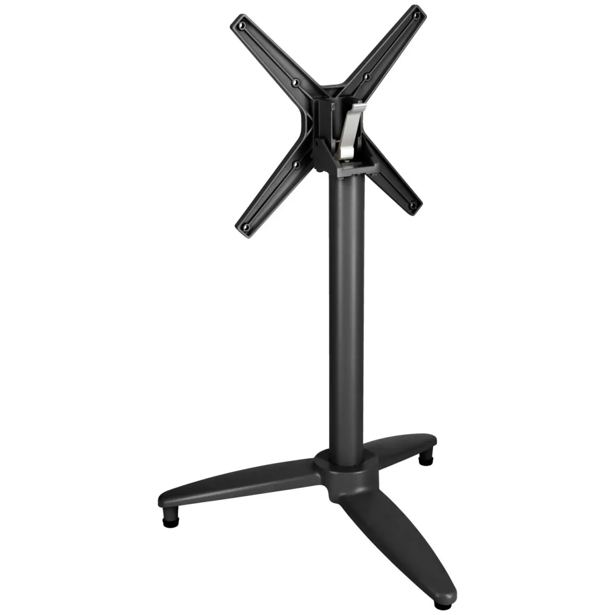 PULSIVA Base tavolo da esterno Foldex; 58x58x72 cm (LxLxH); nero