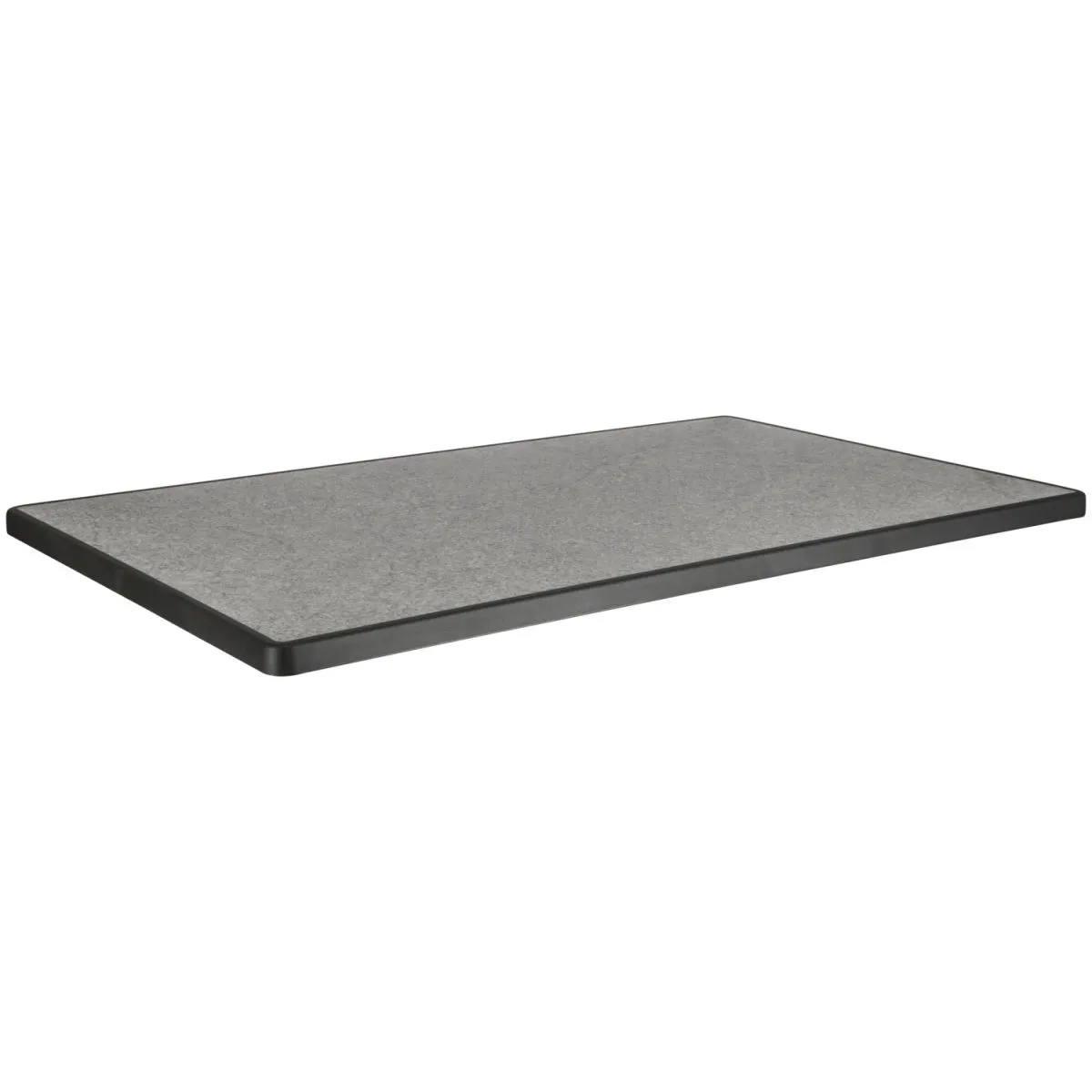 PULSIVA Piano per tavolo Sevelit rettangolare; 115x70 cm (LxL); grigio pietra; rettangolare