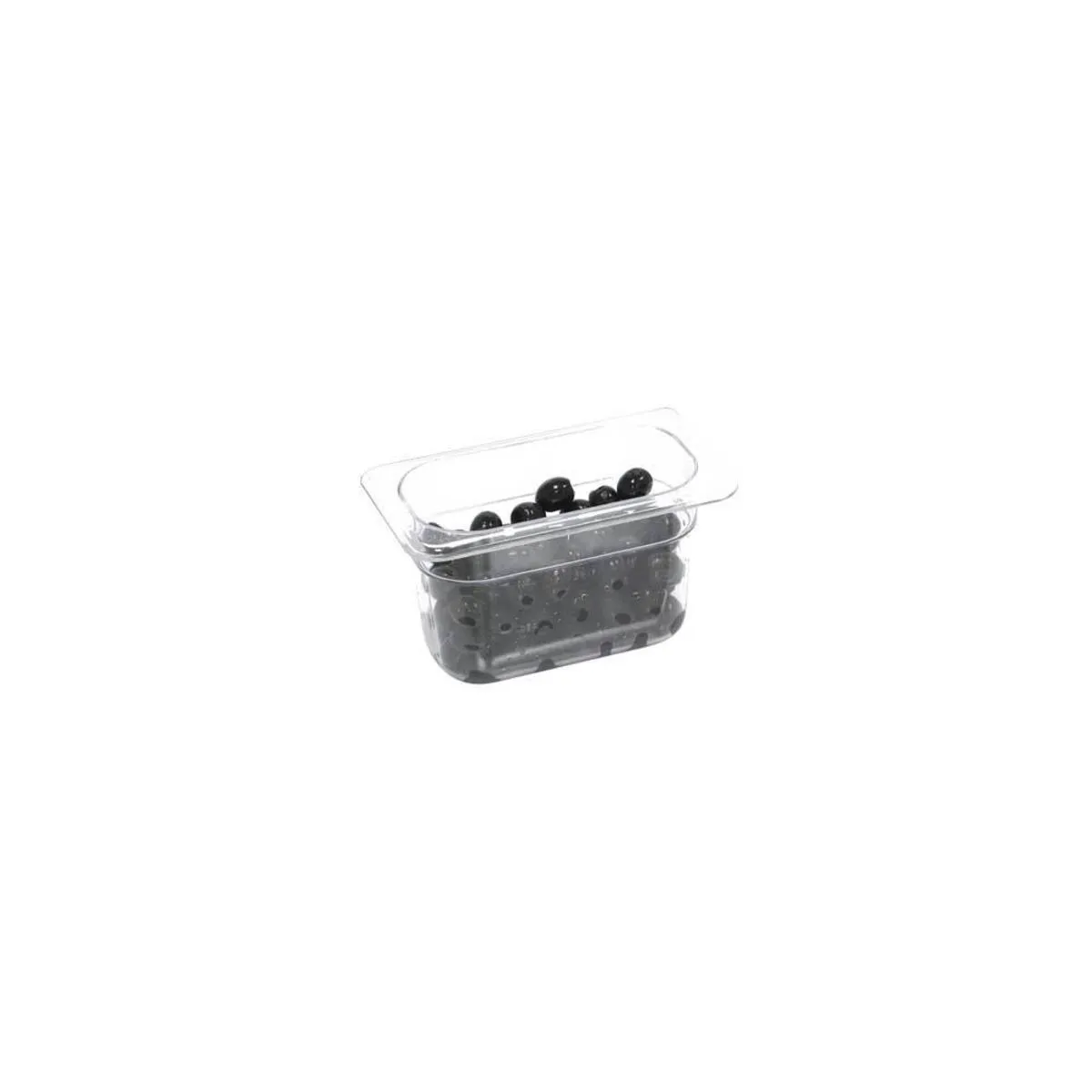 Stalgast Contenitore Gastronorm serie Buffet, gastronorm 1/9, H 65 mm; GN 1/9, 0.0008 l, 10.8x17.6 cm (LxP); trasparente