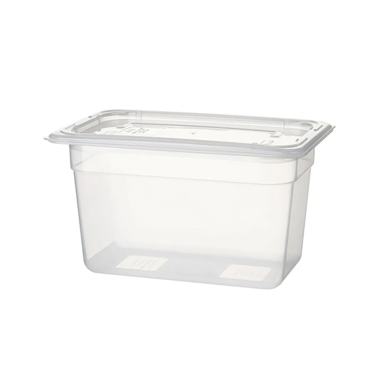 Stalgast Contenitore Gastronorm, polipropilene, gastronorm 1/4, H. 65 mm, serie Protect di ; GN 1/4, 0.0036 l, 26.5x16.2 cm (LxP); trasparente