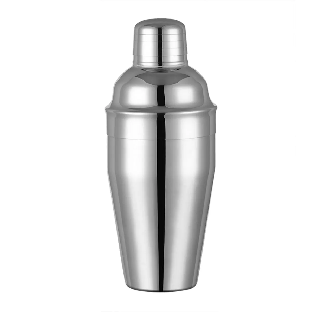 Stalgast Shaker da cocktail Premium, 0,550 litri, acciaio inossidabile, lucido; 550 ml; argento