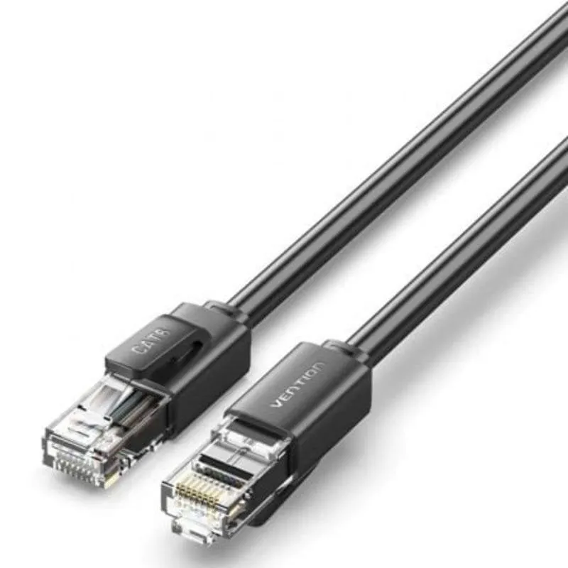 Cavo di rete Vention IBRBG Cat.6 1,5m Nero RJ45 UTP 1000Mbps 250MHz