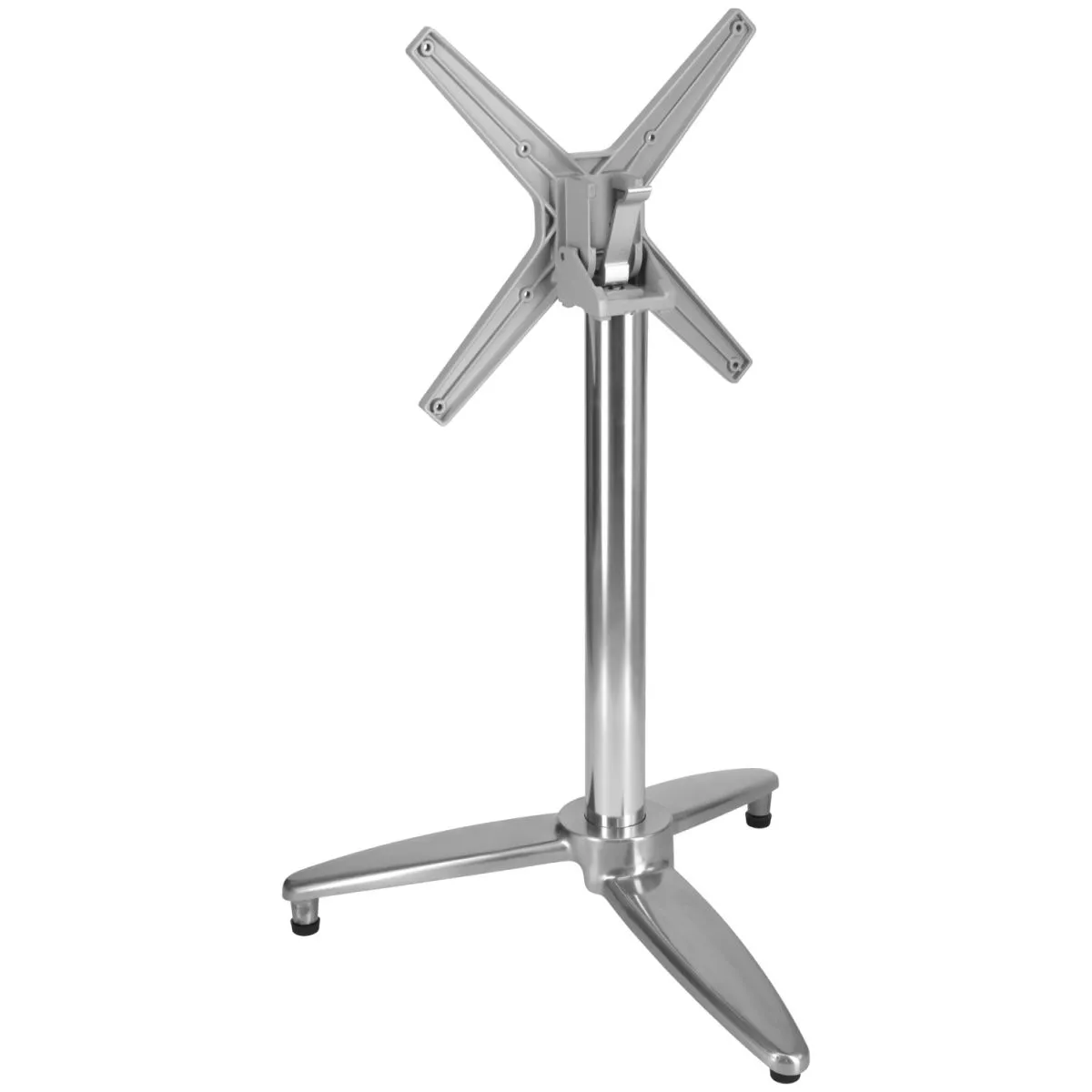 PULSIVA Base tavolo da esterno Foldex; 58x58x72 cm (LxLxH); argento