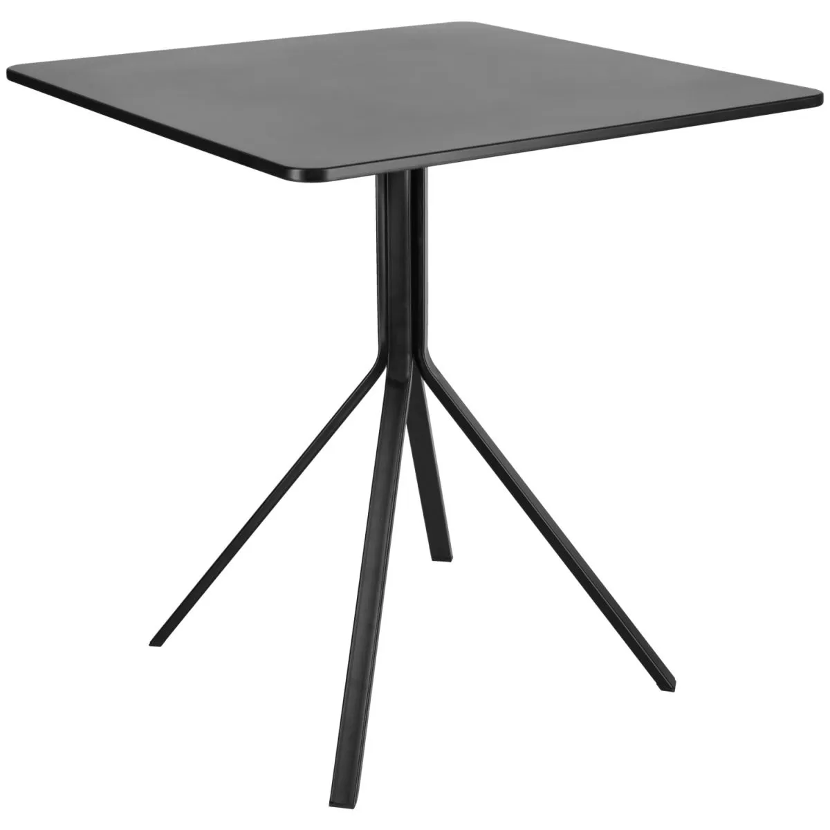 PULSIVA Tavolo Neya quadrato; 70x70x74.5 cm (LxLxH); nero; quadrata