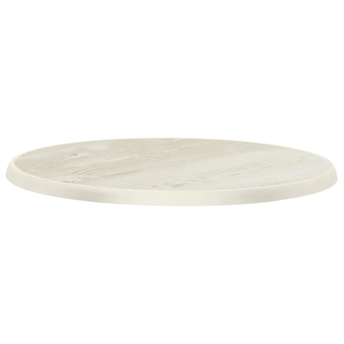 PULSIVA Piano per tavolo Sevelit rotondo; 60 cm (Ø); verde pino/bianco; rotonda