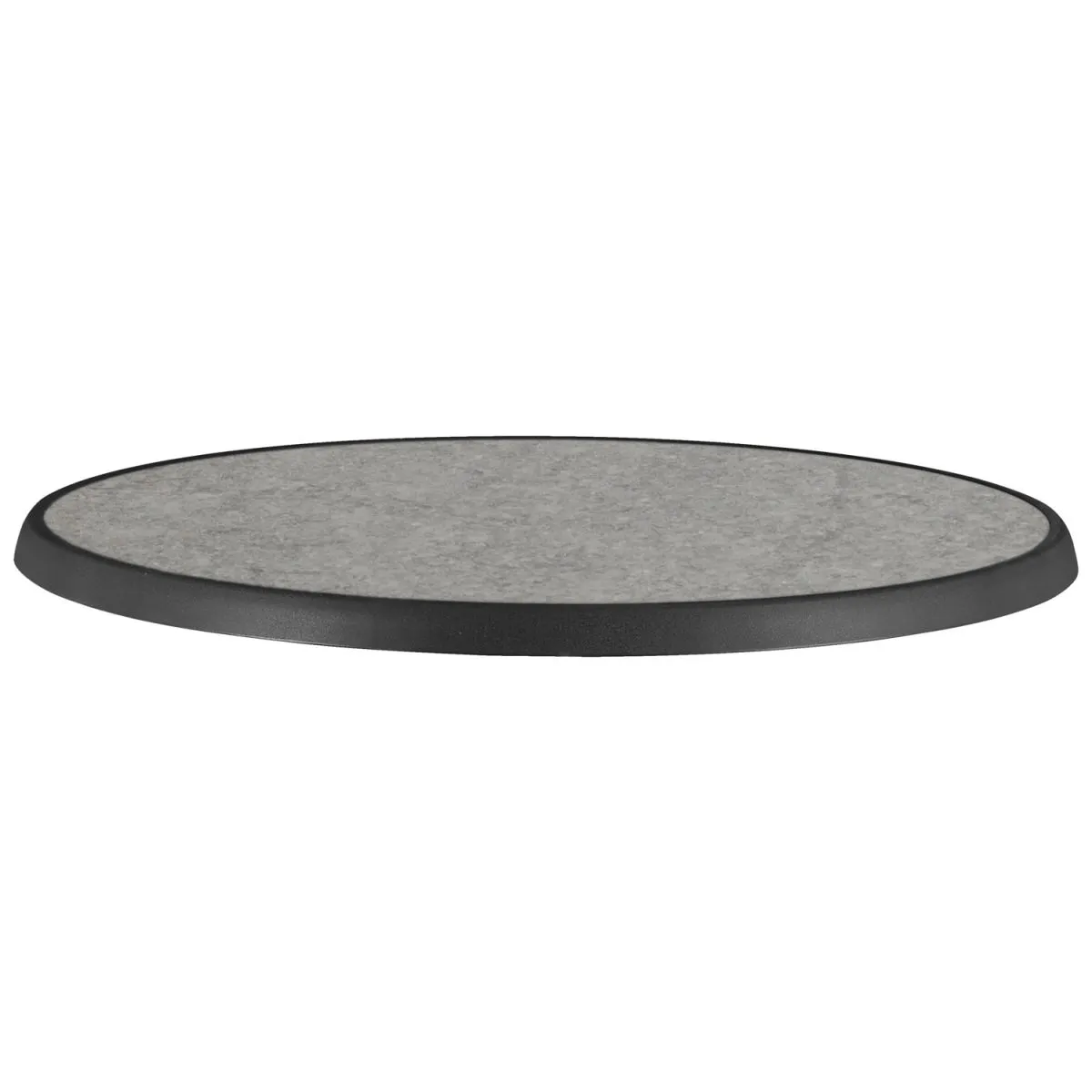 PULSIVA Piano per tavolo Sevelit rotondo; 70 cm (Ø); grigio pietra; rotonda
