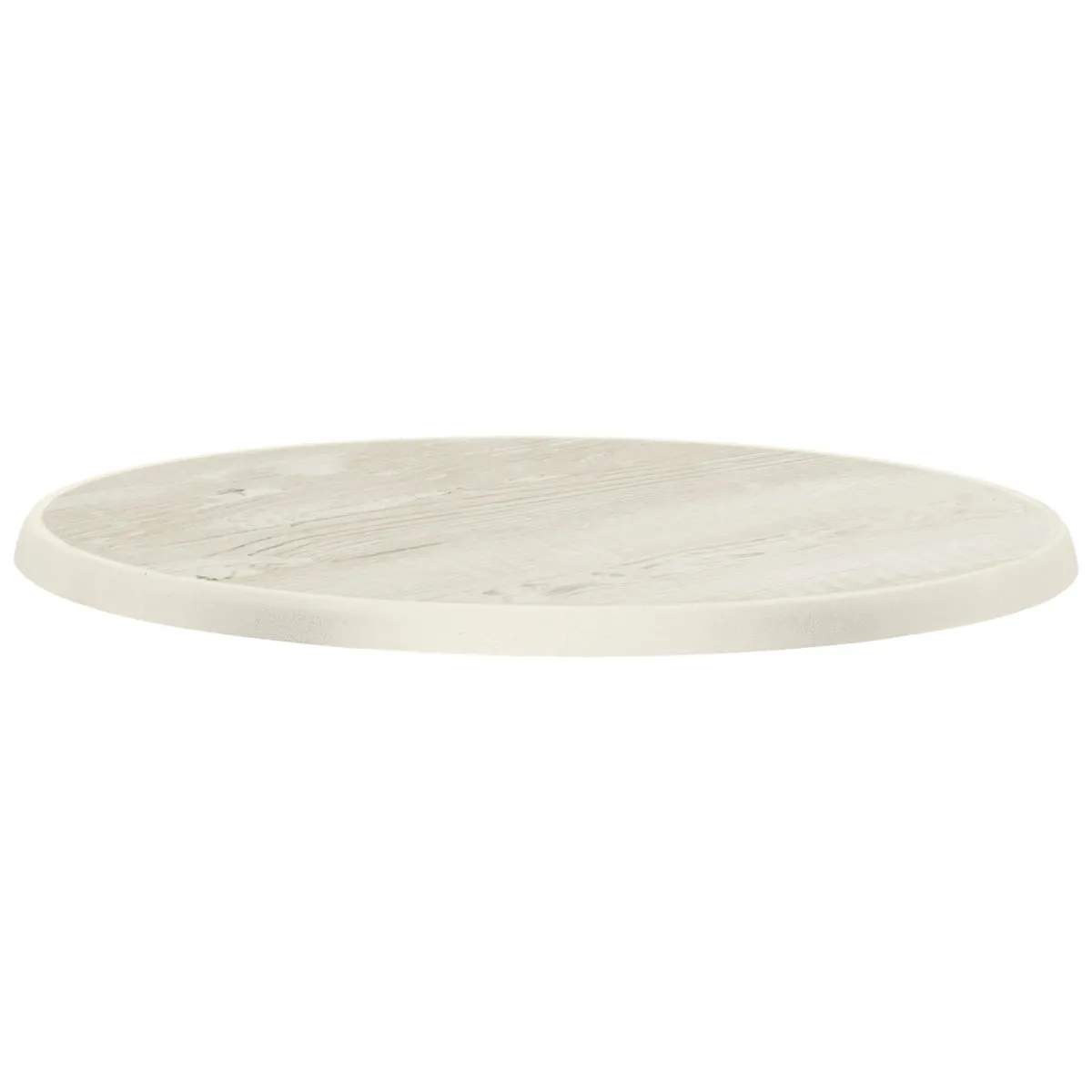 PULSIVA Piano per tavolo Sevelit rotondo; 70 cm (Ø); verde pino/bianco; rotonda