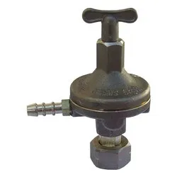 Regolatore pressione gas a squadra per bombole GPL ( 1/2"F ) I210