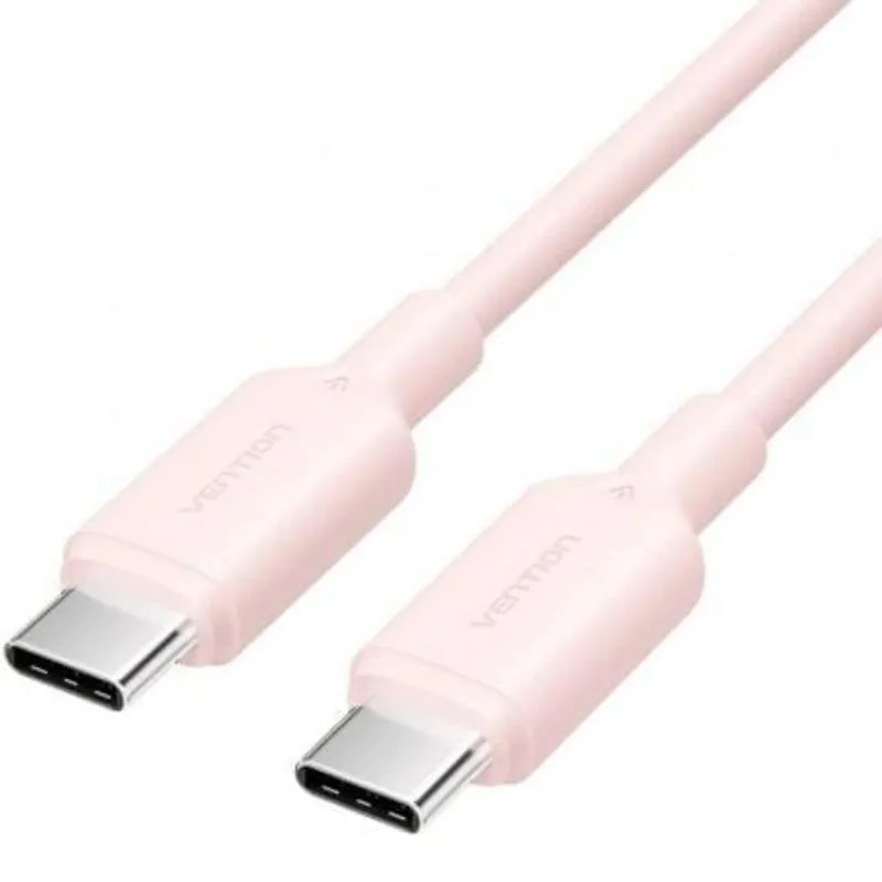 Cavo USB Vention TRCPF USB-C a USB-C 3A 60W 1m Rosa
