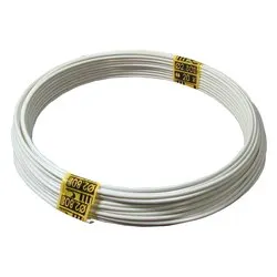 Filo ferro plastificato (2,8mm) matassina 20 mt Bianco FIB21284020B