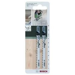 Lame seghetti alternativi tagli dritti fini Legno T101B 5 pz (100mm) 2609256721