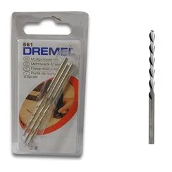 Punta miniutensile legno 561 3 pz d. 2mm 26150561JA